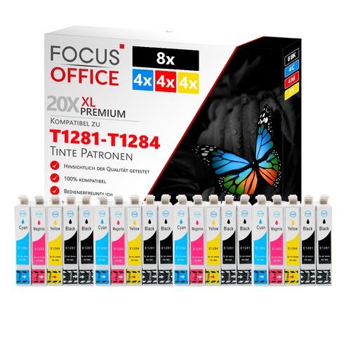 20x druckerpatronen für epson - für,