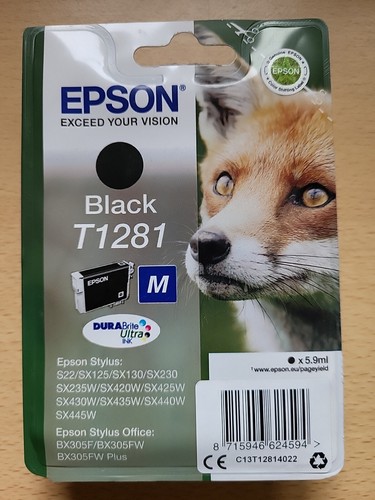 Epson t1281 tinte black stylus - epson,